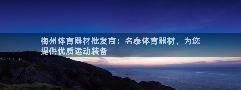 富联娱乐下载：梅州体育器材批发商：名泰体育器材，为您