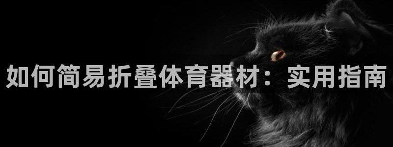 富联金融：如何简易折叠体育器材：实用指南