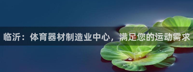 富联娱乐在线注册链接怎么弄的：临沂：体育器材制造业中