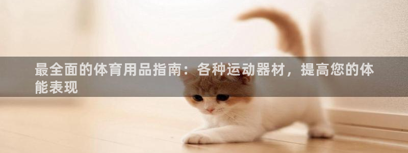 富联娱乐话 5O6917 富联：最全面的体育用品指南